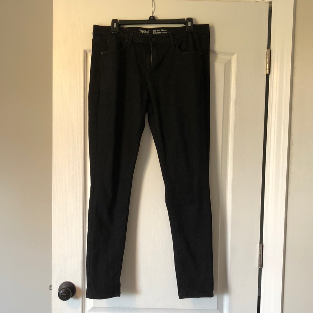 Mossimo Denim Mid-Rise Skinny Jeans